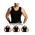 thumbnail image 2 of Men's Insta Slim MS0003 Slimming Compression Muscle Tank - 3 Pack (Nude S), 2 of 11