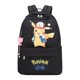 thumbnail image 1 of Mochila de Pokemon Anime Pikachu Squirtle Psyduck Gengar con estampado de dibujos animados, mochila escolar para estudiantes, bolsas de libros para niños, bolsa de viaje, regalo para niñas hola suerte  unisex, 1 of 2