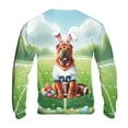 thumbnail image 2 of Happy Easter Hello Spring Chinese Shar-Pei Playing Football All Over Print 3D Sweatshirt Unisex Merch Dog Lover - 13003, 2 of 6