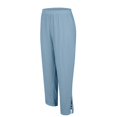 thumbnail image 5 of Delayuji Wide Leg Sweatpants Women S Blue Women's Cotton and Linen Loose Simple Fashionable Casual Pants Straight Leg Pants with Elastic Waistband (Buckle At The ), 5 of 9