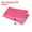 Pink, variant on Uxcell B5 Document Pencil Pouch Waterproof Zipper File Bags, Green 5 Pack