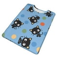 thumbnail image 3 of Mens Chococat 3d Print T-Shirt Crewneck Short Sleeve Tee Shirt, 3 of 7