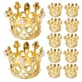 thumbnail image 5 of MLINS Elegant Pearl Crown Napkin Rings for Decoration Golden Zinc Alloy Napkin Holders 12 Pieces, 5 of 8