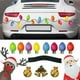 thumbnail image 2 of Calcomanía magnética imanes de Navidad decoración imanes de refrigerador decoración de coche de Navidad, 2 of 9