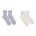thumbnail image 1 of (2-Pack) Rinsvye Women Casual Socks Heart Mens Socks Compression Cute Print Pattern Lady Socks Women Thick Socks Comfortable Soft Warm Slipper Socks Winter Socks, 1 of 4