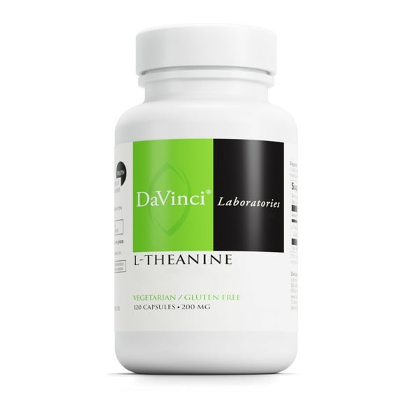 L-Theanine, 200 mg, 120 Capsules, DaVinci Laboratories of Vermont