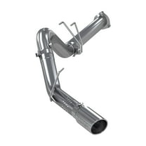 MBRP 2015 Ford F250/350/450 6.7L 4in Single Side Exit Aluminized Exhaust Includes 5in Tip