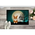 thumbnail image 2 of Carolines Treasures BB2290MAT Halloween Scary Corgi Indoor or Outdoor Mat, 18 x 0.25 x 27 in., 2 of 2