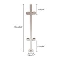 thumbnail image 2 of Stainless Steel Glass Railing Post 35.4" Glass Clamp Glass Balustrade Railing Post Glass Panels Mounting Brackets for Pool Fence Garden Balcony (Mid Post), 2 of 12