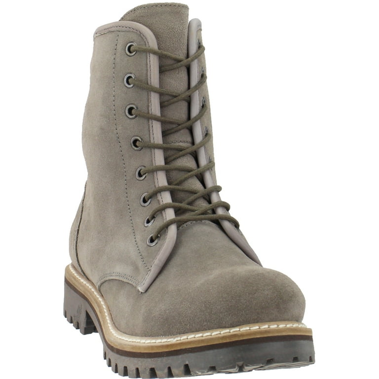 No heel combat boots discount