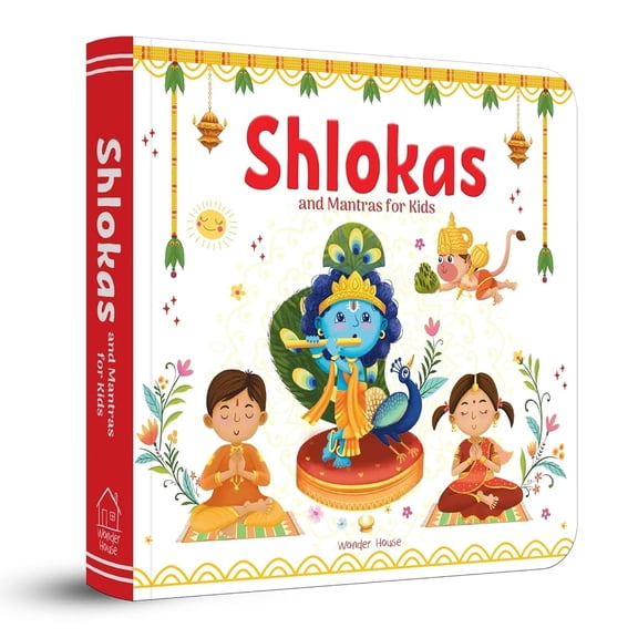 Pre-Owned Shlokas and Mantras for Kids: Illustrated Padded Board Book (Board book) 9354405169 9789354405167