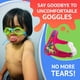 thumbnail image 2 of Gafas de natación Frogglez Jr. Comodidad para niños | De 3 a 10 años | Protección UV, 2 of 7