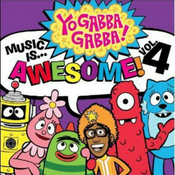 Yo Gabba Gabba - Music Is Awesome 4 - Kids & Family - CD