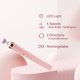 thumbnail image 3 of Lima de uñas eléctrica, juego de uñas con 4 velocidades, recortador de cutículas, herramientas de manicura y pedicura que funcionan con batería: cree su propio salón de belleza (rosa), 3 of 5