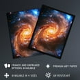 thumbnail image 2 of Artery8 Spiral Galaxy Dust Cloud Stars Space Universe For Living Room Artwork Framed Wall Art Print A4, 2 of 5