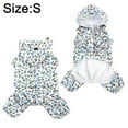 thumbnail image 2 of Waterproof Puppy Dog Raincoats with Hood for Small Medium Dogs,Four-Leg Design , Lightweight Jacket, 2 of 6
