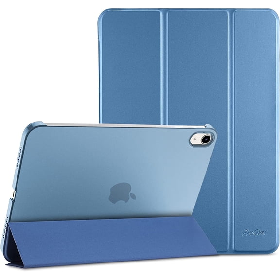 ProCase for iPad 10th Generation Case 2022 10.9 Inch, iPad Cover 10th Generation iPad 10.9 Case, iPad 10 Gen Case for iPad A2696 A2757 A2777 -Blue