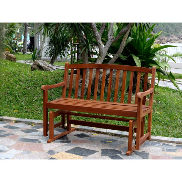 Northbeam 46.5 in. 2Seater Outdoor Glider Bench