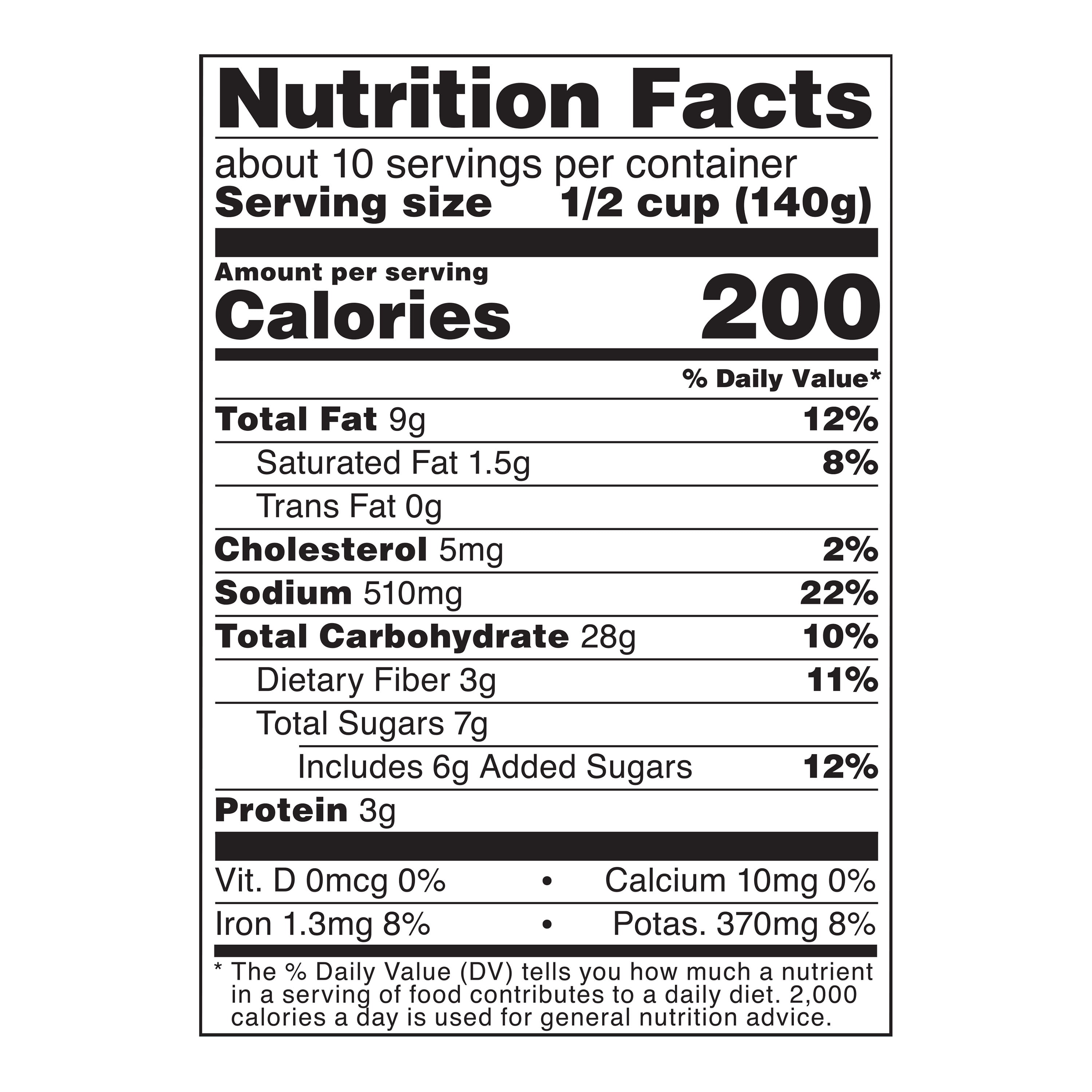 Freshness Guaranteed Original Ready-to-Serve Potato Salad Picnic Tub, 48 oz, 1 Count (Refrigerated)