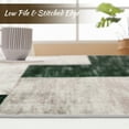 thumbnail image 3 of Haperlare Modern Machine Washable Area Rug Low-Pile Non-Slip Stain Resistant Area Rug Contemporary Rug for Living Room, 8' x 10' Brown, 3 of 5