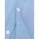 thumbnail image 3 of Sunloudy Camisa casual para hombre, color sólido, manga corta, cuello de solapa, ajuste delgado, tops de ocio con botones Sunloudy moda, 3 of 7
