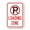 Multicolor, variant on (2 Pack) Loading Zone With '"P" No Parking Symbol Sign | 12" X 18" Heavy-Gauge Aluminum Sign | Rust Free Aluminum, Weather Resistant, Waterproof, Fade Resistant, 2 Pre-drilled Holes