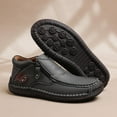 thumbnail image 4 of The First Young Shoes Men - The First Young Boots Men’s Handmade Premium Leather Slip-On Driving Boots Travel & Outdoor, 4 of 15