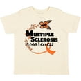 thumbnail image 3 of Inktastic Multiple Sclerosis Awareness Butterfly Ribbon Boys or Girls Toddler T-Shirt, 3 of 5