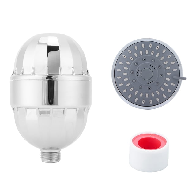 Cabezal De Ducha, Suministros De Baño Boquilla De Ducha Accesorio De Baño Cabezal De Ducha Con Filtro De 15 Etapas Ángulo Ajustable Rociador De Ducha Para Ducha Para La Familia