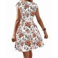 thumbnail image 2 of Women Wrap Dress Summer V Neck Cover Ups Dresses Casual Sundress Color XXL, 2 of 9