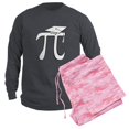 thumbnail image 6 of CafePress - Math Pi Graduate - Men's Long Sleeve Charcoal Pajama Set, 6 of 7