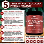 Multi Collagen Protein Powder Hydrolyzed (Type I II III V X)