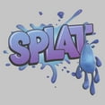 thumbnail image 2 of Junior's Strange World Splat Logo Graphic Tee Athletic Heather Large, 2 of 3