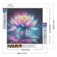 thumbnail image 2 of Pintura de diamante 5D DIY, taladro redondo completo, kit de flores coloridas, decoración del hogar, 30x30cm, 2 of 9