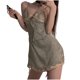 thumbnail image 1 of Lencería sexy para mujer Pijama de red elástico ajustado sexy Correa de un hombro Medias transparentes Fridja nalpqowj16041, 1 of 9