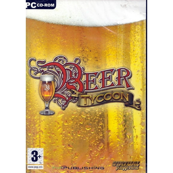 Beer Tycoon PC CDRom ~ Establish your own Brewery & Create the Perfect Pint
