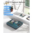 thumbnail image 2 of Reproductor de CD portátil MONODEAL Bluetooth con luz RGB y control remoto, 2 of 9