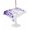 Purple, variant on Outdoor Tablecloth with Umbrella Hole for Patio/Picnic/Party/Camping, Spring Purple Wisteria Flowers Waterproof Table Cloth Rectangle Table Cover Washable, Rustic Floral Branches (52"x 70")