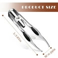 thumbnail image 5 of 3 Pcs Tweezers with LED Light, Stainless Steel Tweezers with Light, Comfortable Make Up Lighted Tweezers for Eyebrow Eyelash Hair Removal, 5 of 7