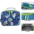 thumbnail image 7 of Soft Shell Insulated Lunch Bag for Storing Food, Drinks, Snacks, Utensils and Napkins in Snarky Sharkies Print, 7 of 7
