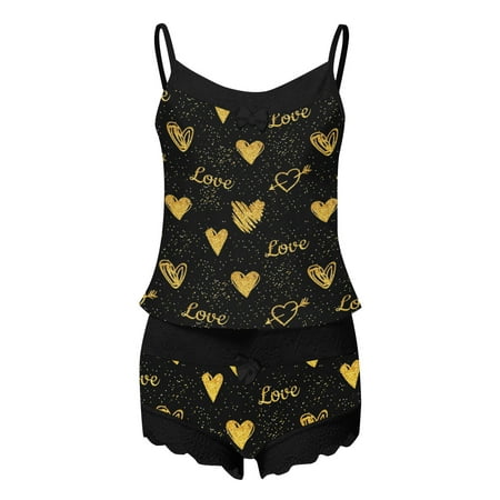 Aayomet Women Lingerie Sleepwear Floral Embroidered Women Chemise Lingerie Lace Full Slip Dress Yellow L