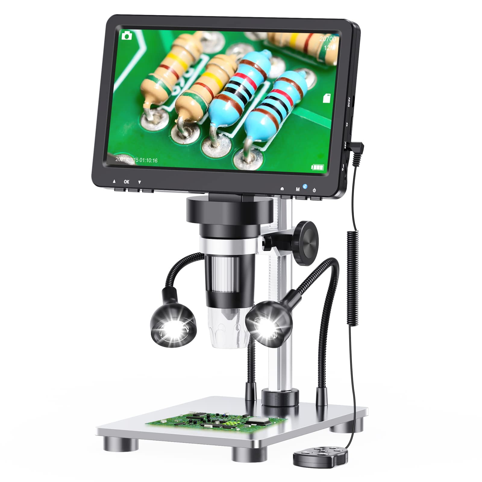 Eyeclops Digital Microscope & Camera With Built in Color Screen 800x Zoom for sale online 