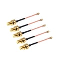 thumbnail image 1 of 5 Pcs 5cm RG178 Extension Cable Gold Plated RF Straight SMA Female Jack to IPEX Connector Pigtail Cord, 1 of 3