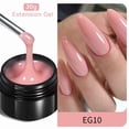 thumbnail image 1 of Gel d'Extension d'Ongles Gelée Rigide Pailleté Rose 30 ml - Blanc Laiteux Transparent, Trempage, Gel de Construction UV, 1 of 34