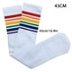 thumbnail image 2 of Qarigey Calcetines de tubo medio Transpirable Algodón puro Buena retención de calor Medias Diseño de rayas Absorbente de sudor para niños Medias tipo 47 Qarigey AP009517-47, 2 of 5