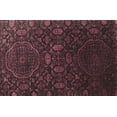 thumbnail image 1 of Ahgly Company Machine Washable Indoor Rectangle Contemporary Purple Lily Purple Area Rugs, 2' x 4', 1 of 7