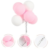 MLINS 4Pcs Balloon Cake Decorations Balloon Cupcake Topper Ornament for Birthday Wedding Festival