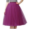 thumbnail image 3 of STAOEDU Adult Tutu Skirt, Tulle Tutus for Women, Mardi Gras Tutu Elastic Teen Adult Tulle Tutu Skirt, 3 of 3