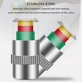 thumbnail image 5 of 4Pcs Car Tire Pressure Gauge Indicator Alert Monitoring Valves Cap Sensor Tyre Pressure Monitor Detection, 5 of 6
