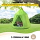 thumbnail image 2 of VEVOR Tienda de campaña colgante para árbol, capacidad máxima de 440 libras, columpio para tienda de campaña, Hangout Hugglepod con luz LED de decoración de arcoíris, cojín inflable, hamaca, 2 of 9